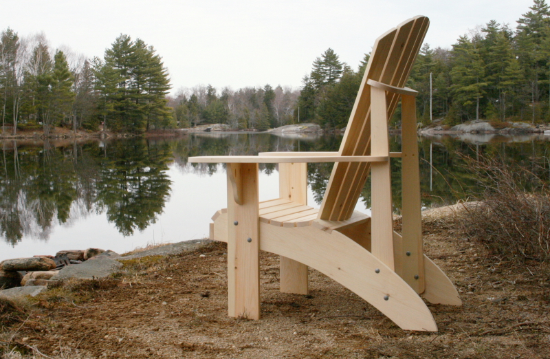 Grandpa Adirondack Chair Plans - Full Size Patterns eBay